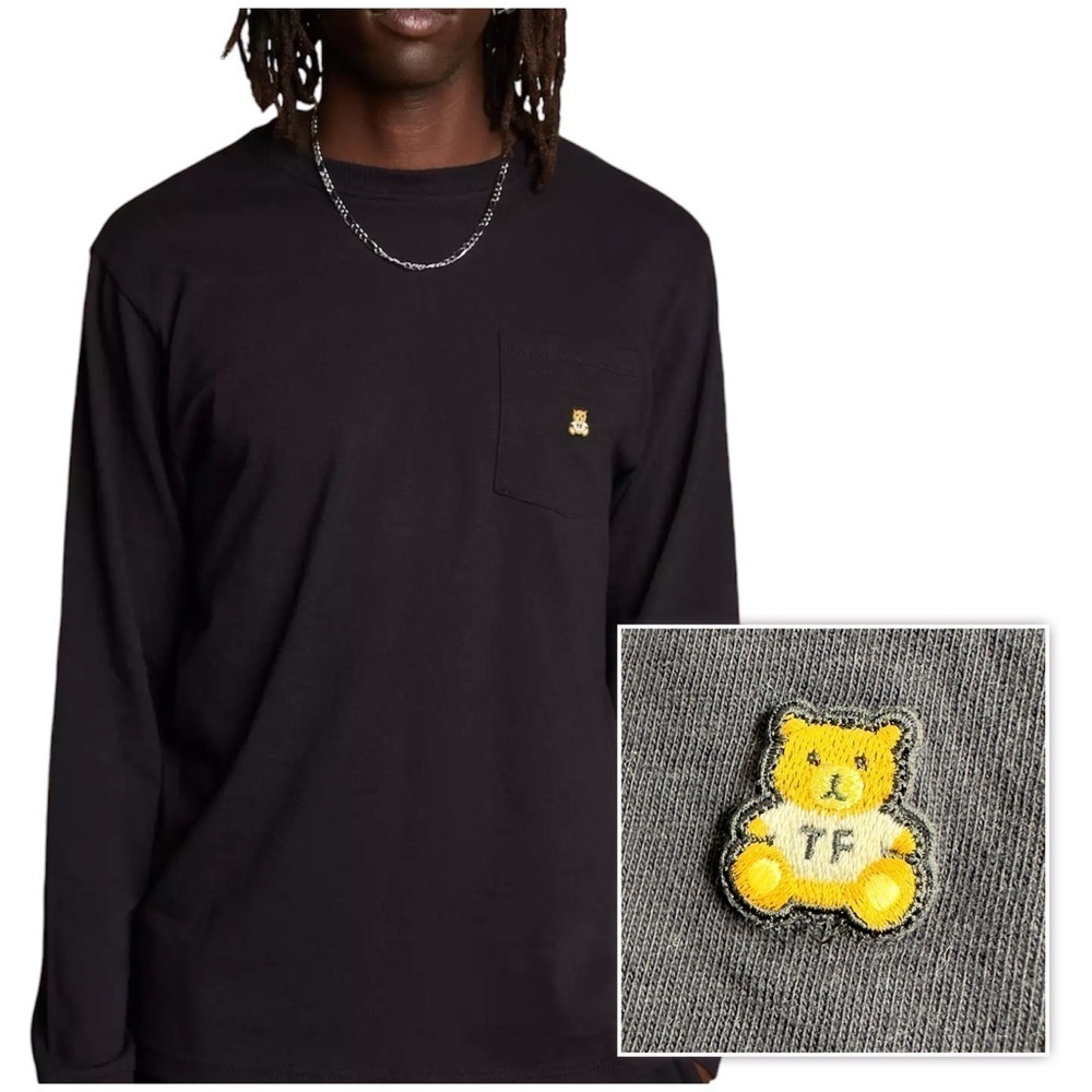 Teddy Fresh Shirt Mens Medium Bear Logo Streetwear Casual Cotton Capsule